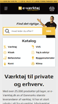 Mobile Screenshot of e-vaerktoej.dk